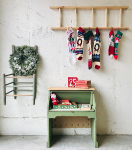 Adorable Small Roll Top Desk or Mail Station