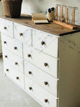 Load image into Gallery viewer, Pretty Chippy Farmhouse Dresser or Buffet