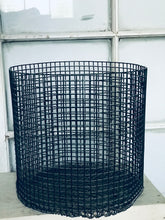 Load image into Gallery viewer, Industrial Black Metal Basket