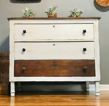 Load image into Gallery viewer, Amazing Antique Chest of Drawers or Small Buffet