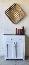 Load image into Gallery viewer, Primitive Vintage Farmhouse Cabinet