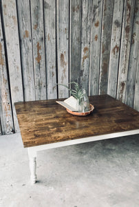 Large Farmhouse Coffee Table