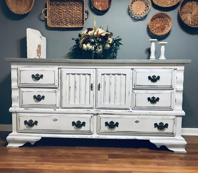 Chunky Country Farmhouse Buffet or TV Stand