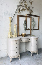 Load image into Gallery viewer, Available @Twin Rivers Local Vintage Beautiful Vintage Ornate Desk or Vanity