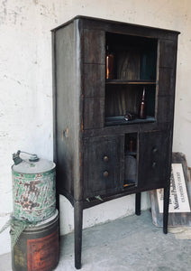 Amazing Primitive Antique Cabinet