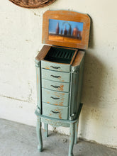 Load image into Gallery viewer, Pretty Chippy Jewelry Cabinet