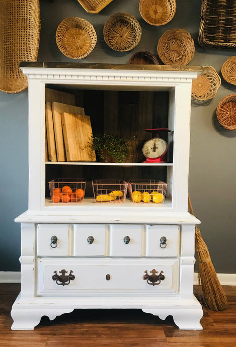 Farmhouse Repurposed Multi-use Cabinet