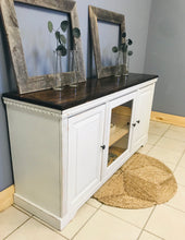 Load image into Gallery viewer, Beautiful Farmhouse TV Stand Cabinet