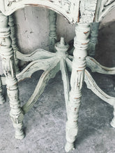 Load image into Gallery viewer, Pretty Antique Chippy Octagon Side Table