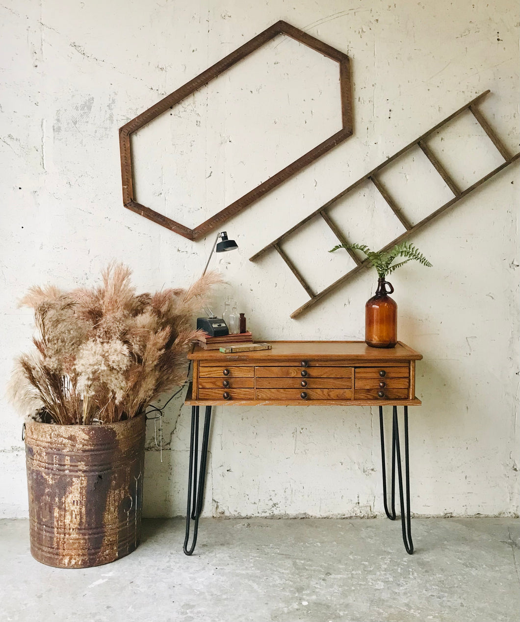 Awesome Wood Apothecary Table