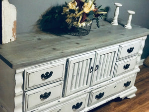 Chunky Country Farmhouse Buffet or TV Stand