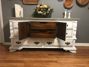 Chunky Country Farmhouse Buffet or TV Stand