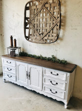 Load image into Gallery viewer, Stunning Vintage Farmhouse Buffet or TV Stand