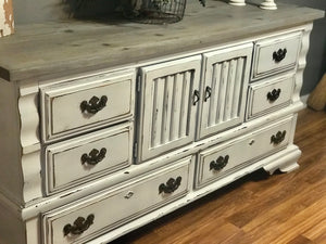 Chunky Country Farmhouse Buffet or TV Stand