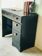 Load image into Gallery viewer, Small Rustic Wood Farmhouse Desk