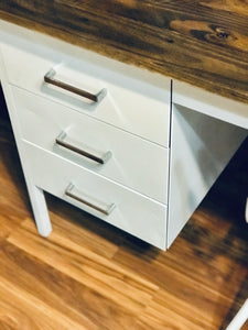 Industrial Vintage Metal Desk & Chair