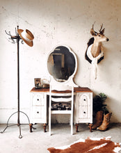 Load image into Gallery viewer, Beautiful Antique Vanity &amp; Chair