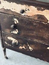 Load image into Gallery viewer, Absolutely Amazing Rare All Metal Rolling Dresser