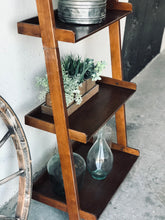 Load image into Gallery viewer, Pretty Farmhouse Distressed Ladder Shelf