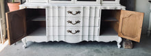 Load image into Gallery viewer, Stunning Vintage French Provincial China Cabinet
