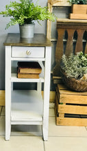 Load image into Gallery viewer, Cute Farmhouse Skinny Nightstand