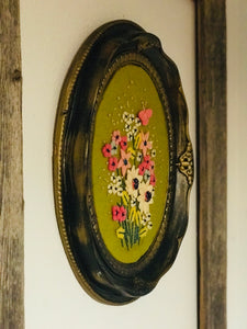 Vintage Embroidered Frame