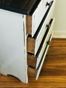 Adorable Mini Farmhouse Dresser/Nighstand