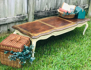 Pretty French Provincial Style Coffee Table