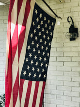 Load image into Gallery viewer, Vintage American Flag and Pole