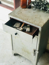 Load image into Gallery viewer, Vintage Industrial Metal Cabinet