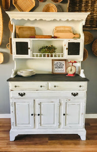 Beautiful Vintage Farmhouse Hutch