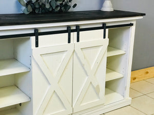 Beautiful Chippy Farmhouse TV Stand