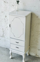 Load image into Gallery viewer, Pretty Shabby Chic Jewelry Cabinet