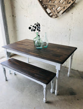 Load image into Gallery viewer, Perfect Farmhouse Table &amp; Bench