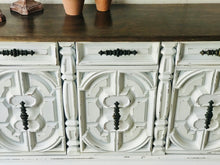 Load image into Gallery viewer, Stunning Vintage Farmhouse Buffet or TV Stand