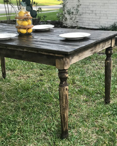 Beautiful Reclaimed Wood Farm Table