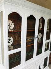Load image into Gallery viewer, Beautiful Large Vintage Farmhouse China Cabinet