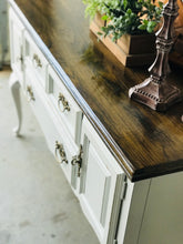 Load image into Gallery viewer, Stunning Farmhouse Entryway Table or Coffee Bar