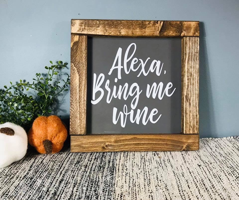 Alexa, bring me wine