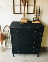 Load image into Gallery viewer, Moody Vintage Chest of Drawers