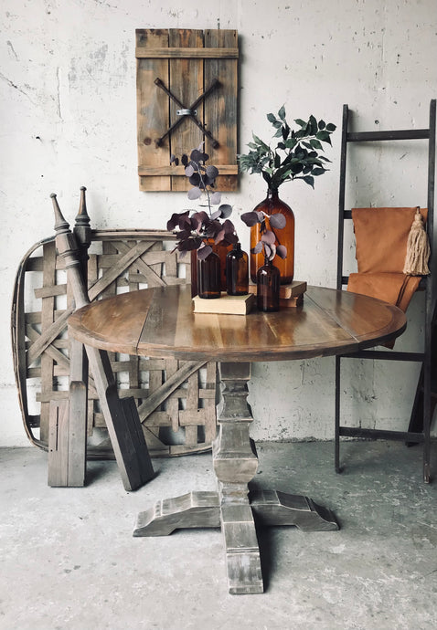 Beautiful Modern Farmhouse Drop Leaf Table