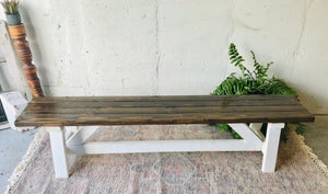 Gorgeous Farmhouse Table & Two Benches