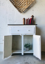 Load image into Gallery viewer, Primitive Vintage Farmhouse Cabinet