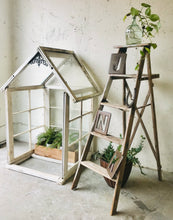 Load image into Gallery viewer, Salvaged Old Window Greenhouse without Door