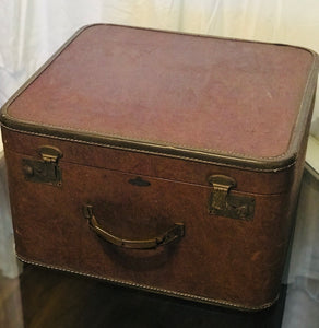 Vintage Leather Suitcase