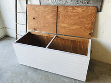 Load image into Gallery viewer, Farmhouse Storage Trunk, Bench, or Coffee Table