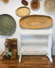 Load image into Gallery viewer, Adorable Large Vintage Wood Blanket Rack