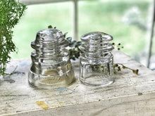 Load image into Gallery viewer, Vintage glass insulators (2)
