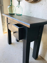 Load image into Gallery viewer, Chunky Rustic Entryway Table