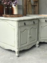 Load image into Gallery viewer, Stunning Large French Style Nightstand or End Table Set